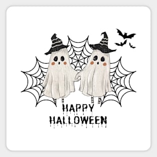 Cute Ghosts Happy Halloween Magnet